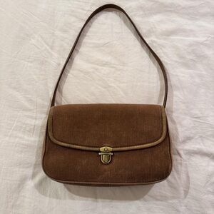 Brandy Melville Classic Tan Shoulder Bag